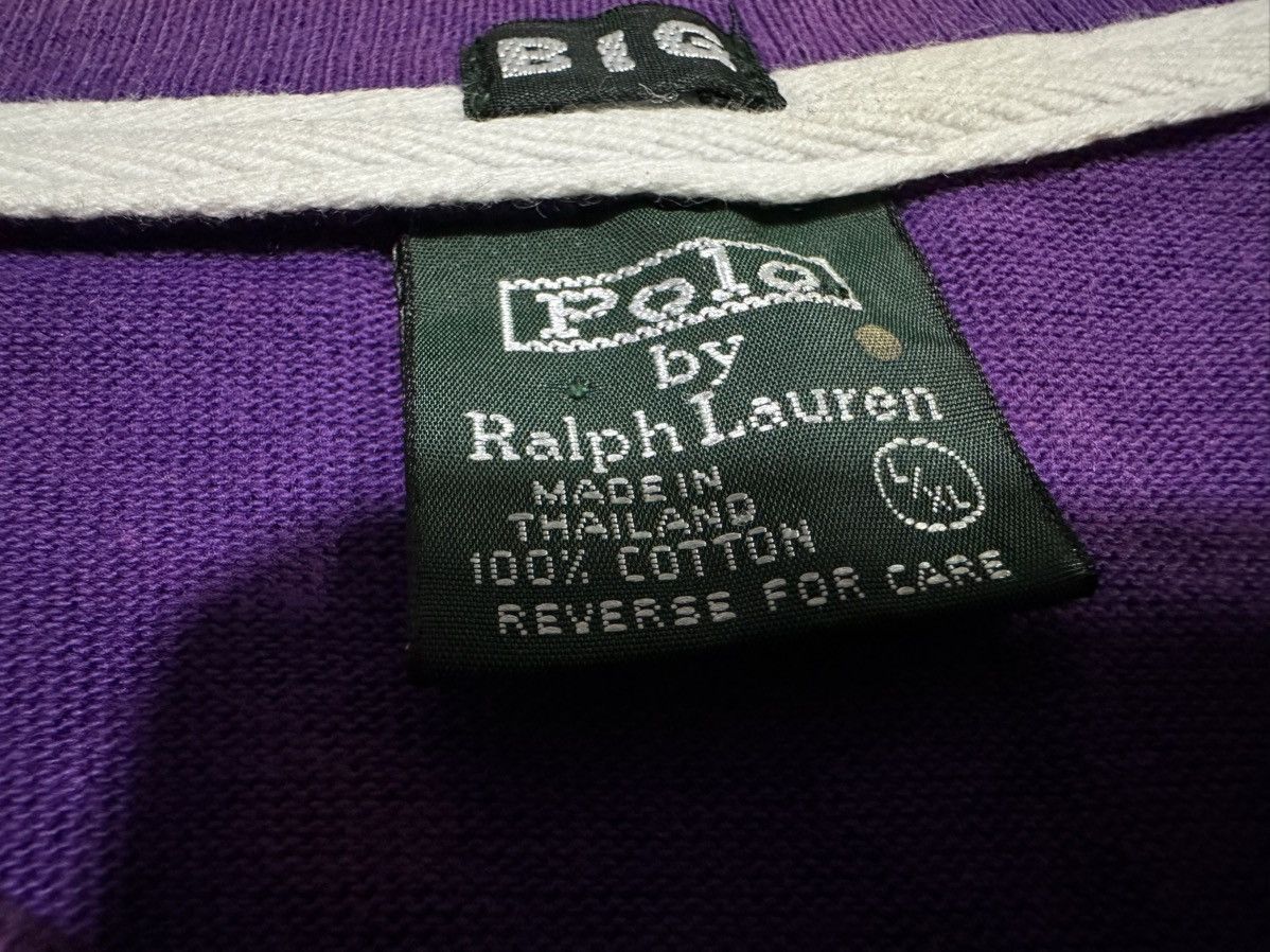 Polo Ralph Lauren 🔥Og 90s Vintage Polo Ralph Lauren Hockey Shirt USA Big Logo Size US XL / EU 56 / 4 - 5 Thumbnail