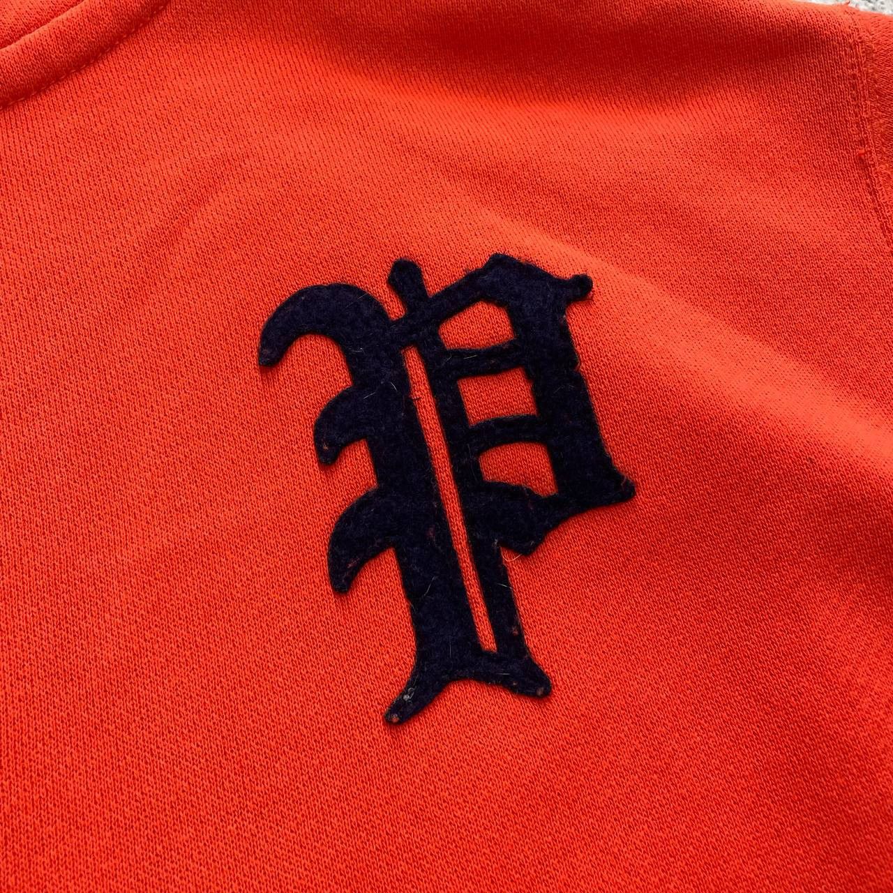 Polo Ralph Lauren Polo Ralph Lauren College Letter Quarter Zip Hoodie Orange Size US XL / EU 56 / 4 - 8 Thumbnail