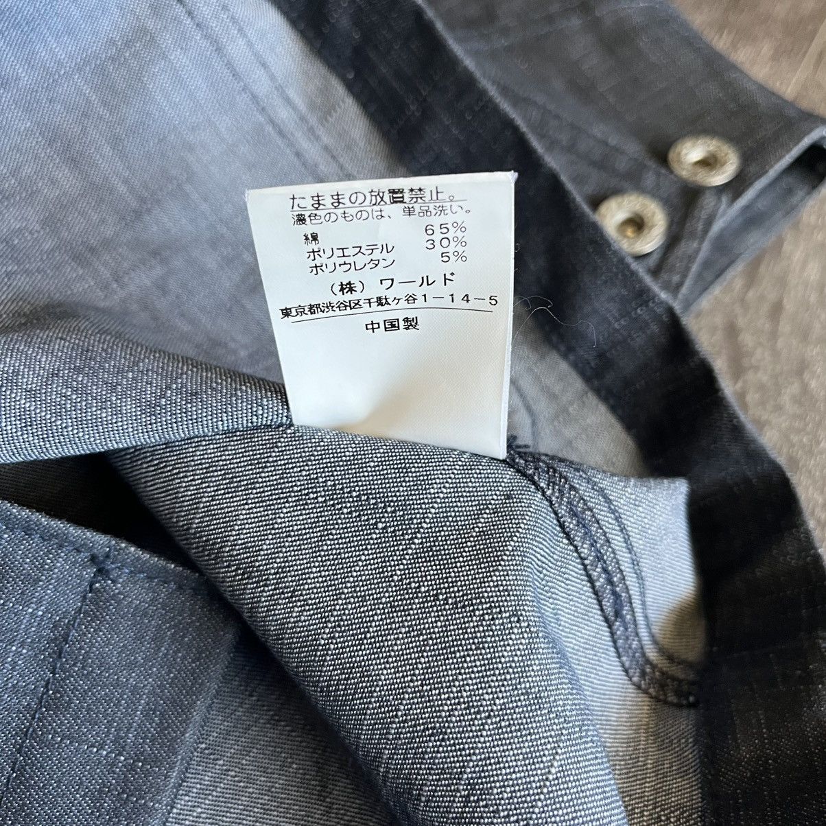 Takeo Kikuchi Takeo Kikuchi Waxed Denim Chore Button Up Jean Jacket Japan Size US XL / EU 56 / 4 - 7 Thumbnail