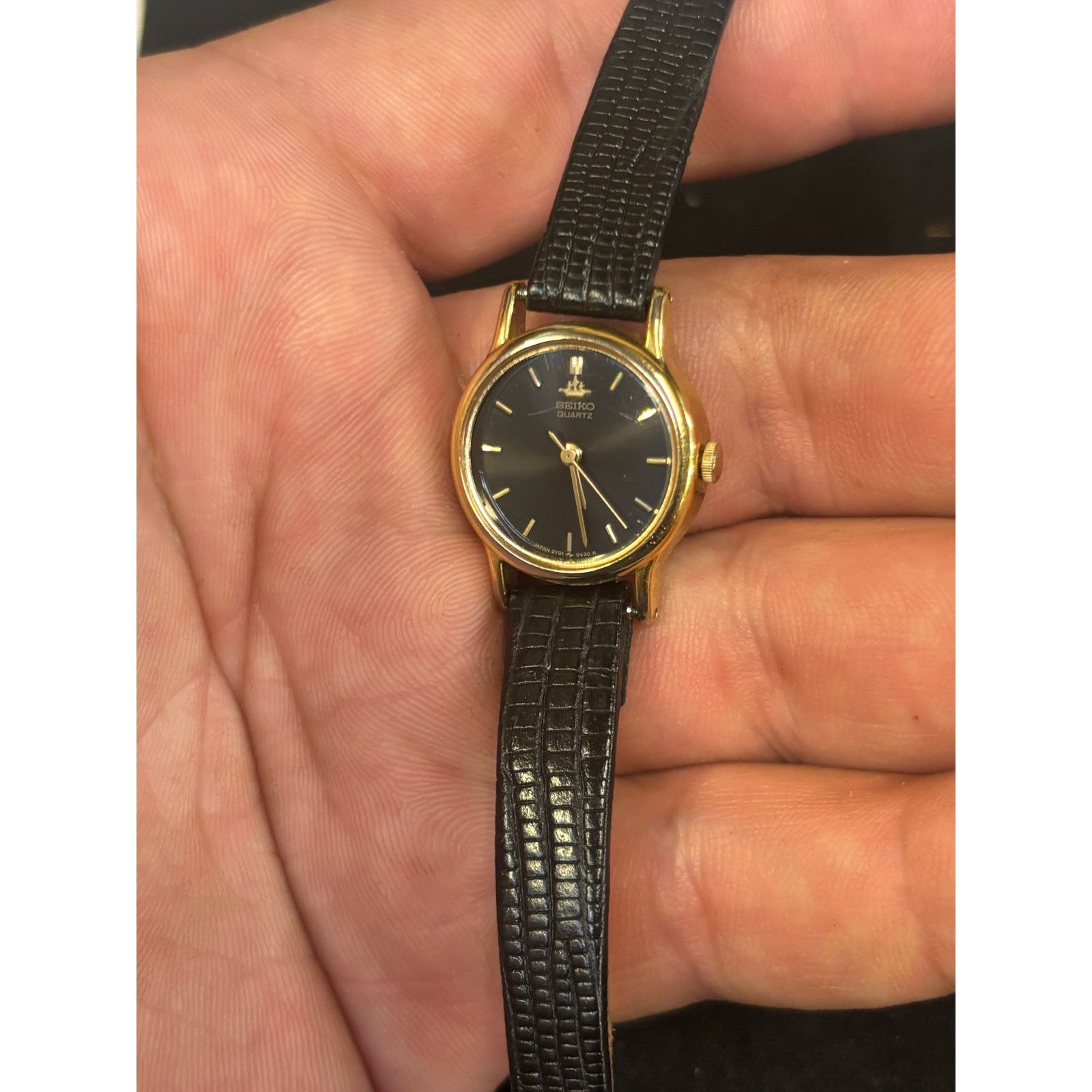 Seiko Vintage Seiko 2Y01-0010 Women’s Watch! New Battery! Size ONE SIZE - 7 Thumbnail