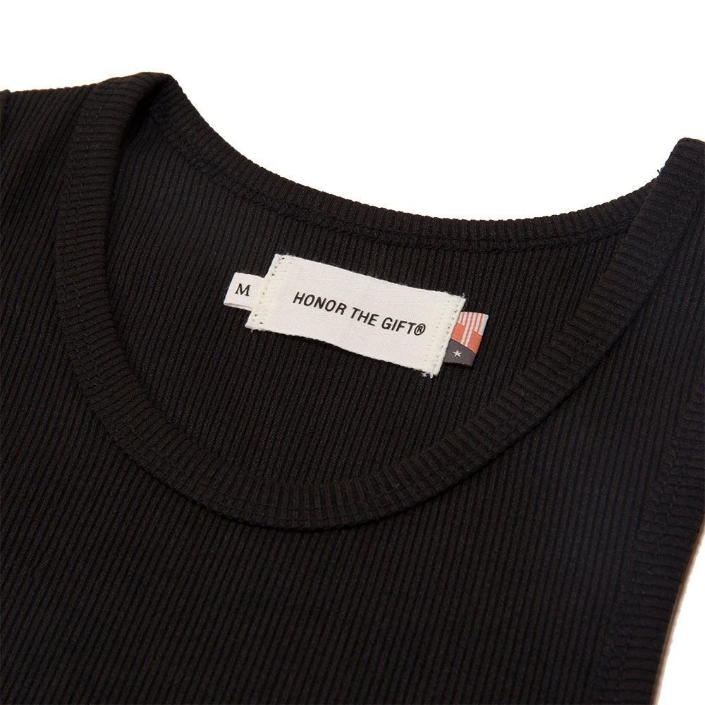 Honor the Gift Honor The Gift Men's Crest Ribbed Knit Tank Top Shirt Size US M / EU 48-50 / 2 - 2 Thumbnail