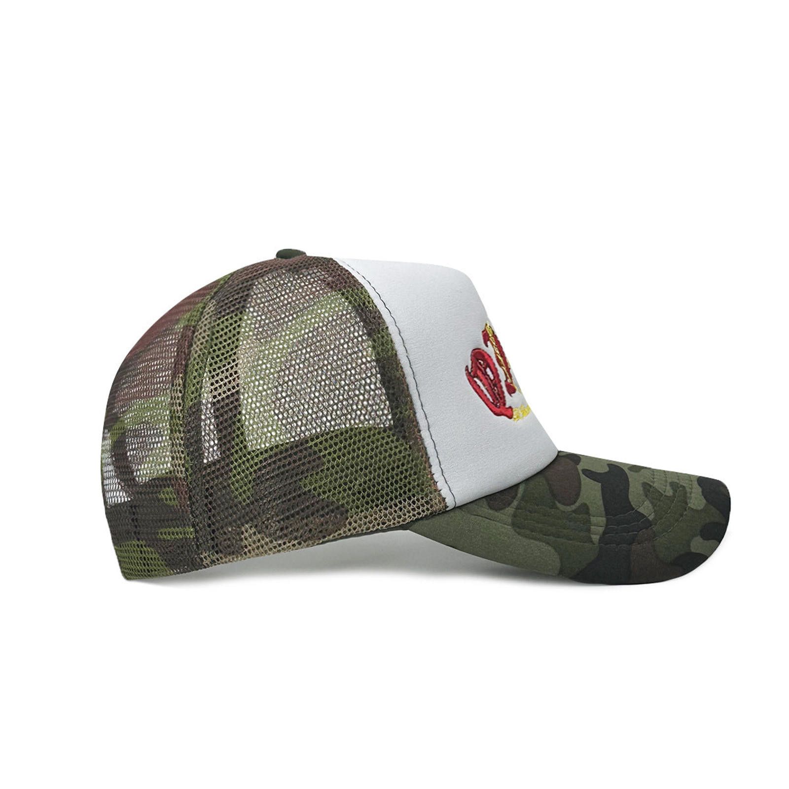 Vintage Foam-Letter Embroidered Trucker Cap Size ONE SIZE - 3 Thumbnail