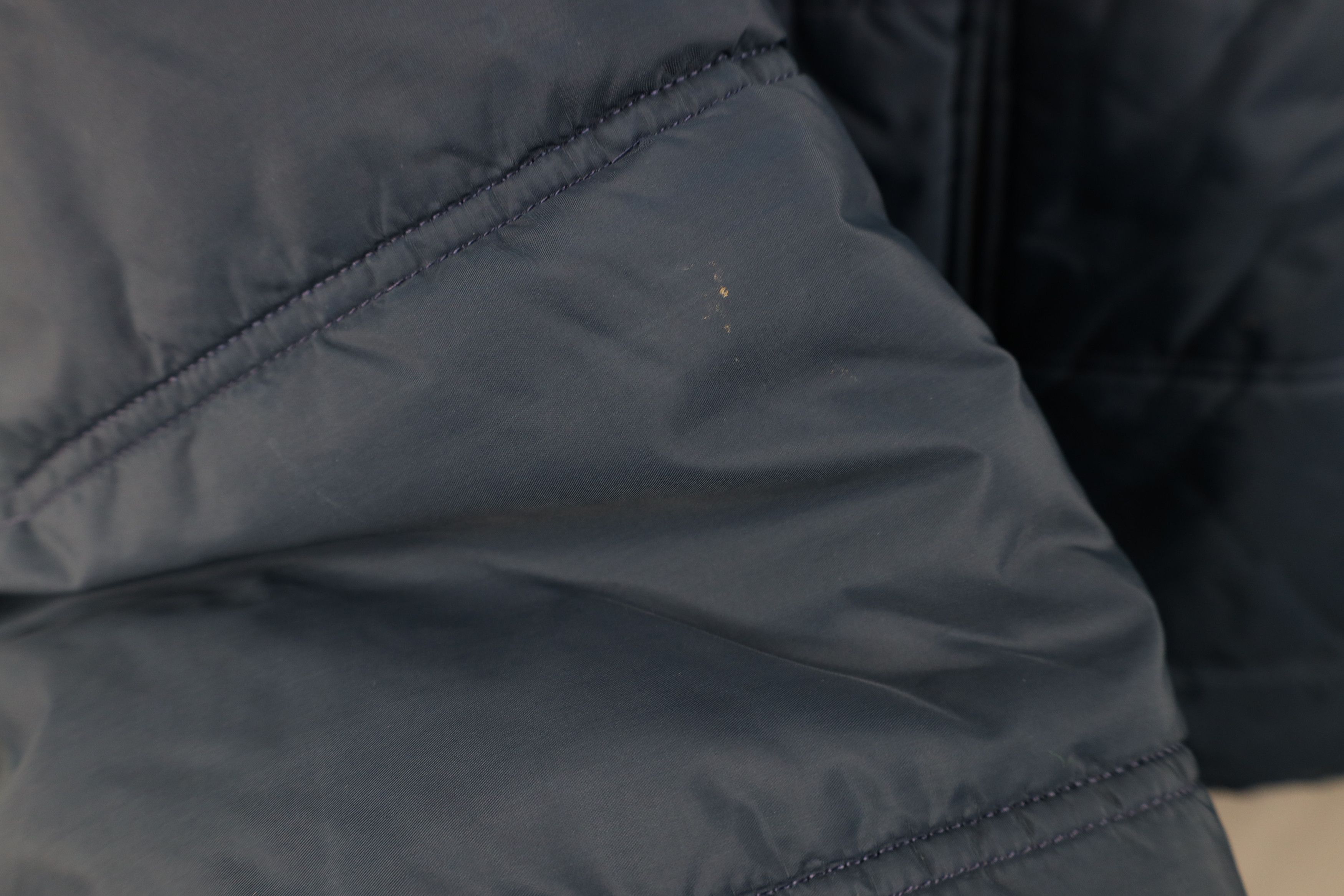 Vintage Vintage 70s Streetwear Full Zip Puffer Jacket Navy Blue Size US XL / EU 56 / 4 - 6 Thumbnail