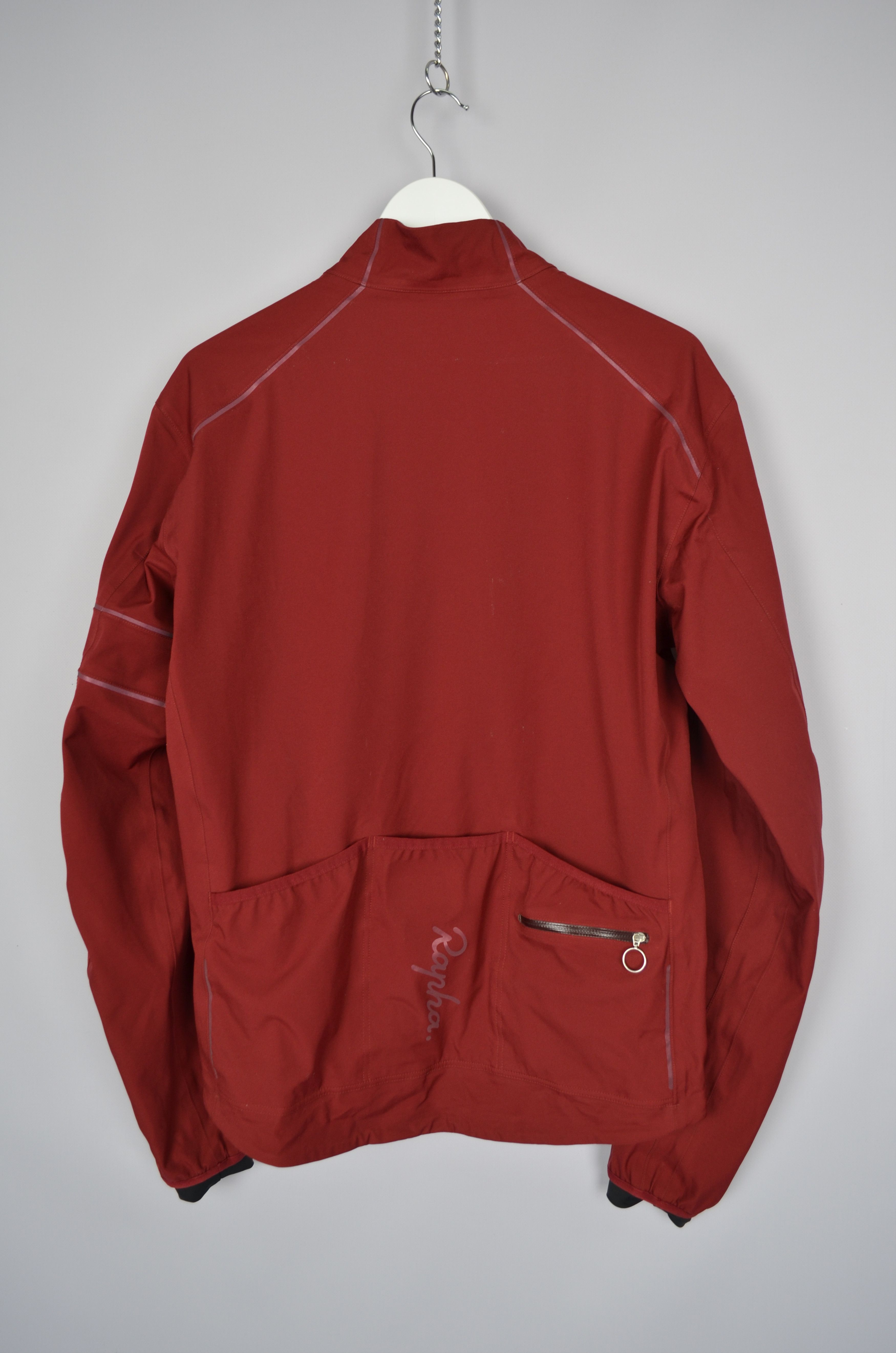 Rapha Rapha Hardshell Winter Full Zip Red Maroon Jacket Size L Size US L / EU 52-54 / 3 - 7 Thumbnail