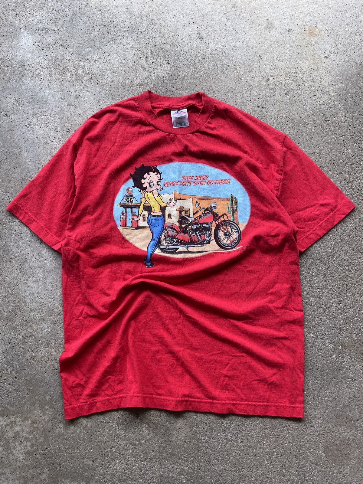 1990's \"Harley Davidson×Betty\" ブート スウェット 1990´s Harley Davidson×Betty ブート スウェット レディース