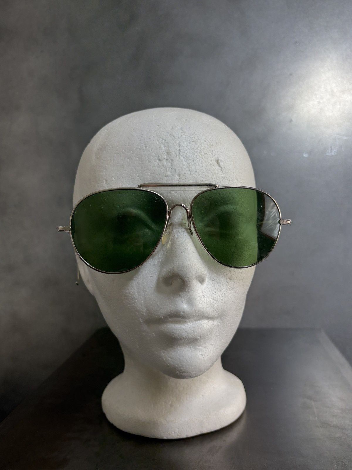 RayBan × Vintage Vintage Aviator Sunglasses Hooked Metal Glacier 60s 70s 80s Size ONE SIZE - 15 Thumbnail