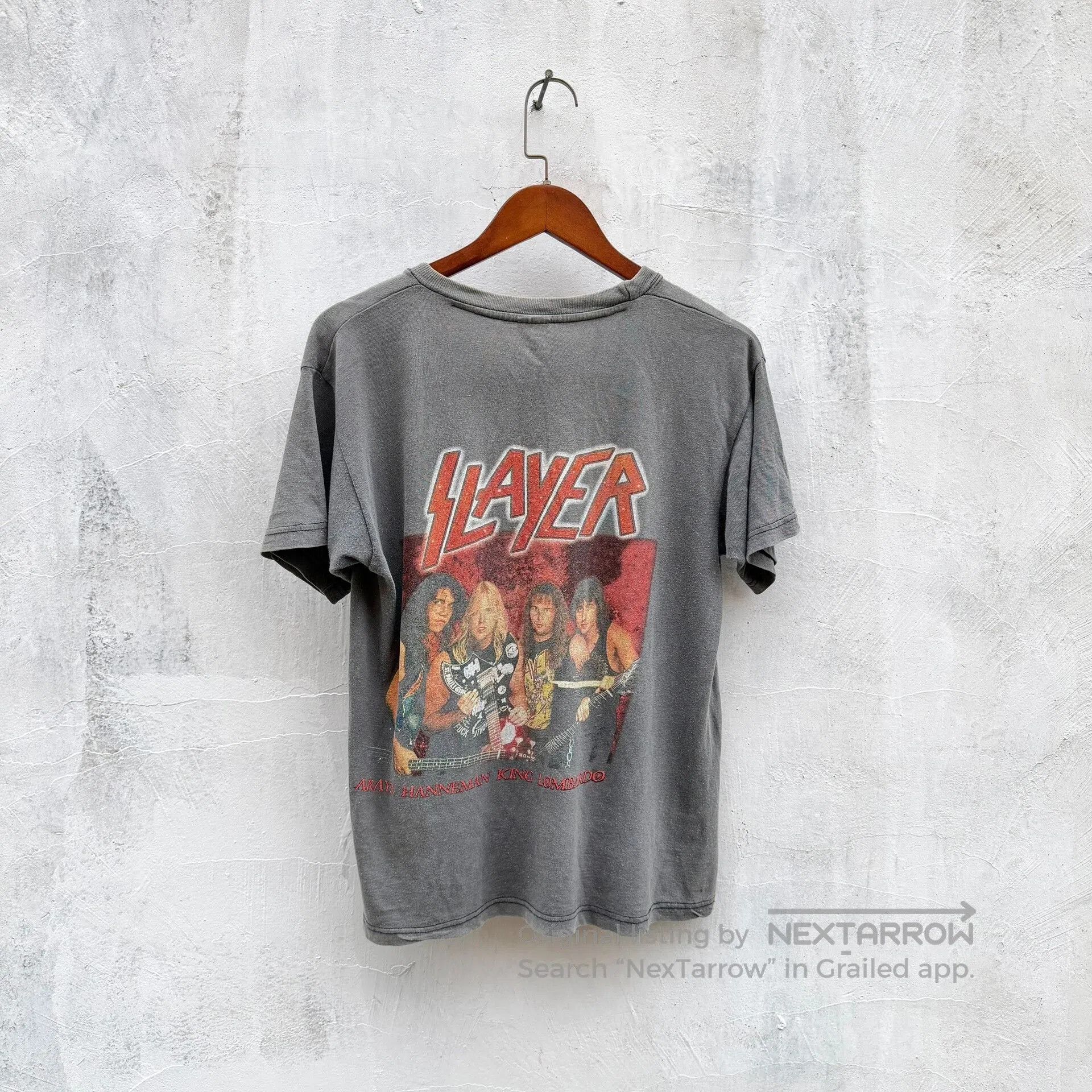 Vintage Vintage Slayer 90s. Size US M / EU 48-50 / 2 - 2 Thumbnail