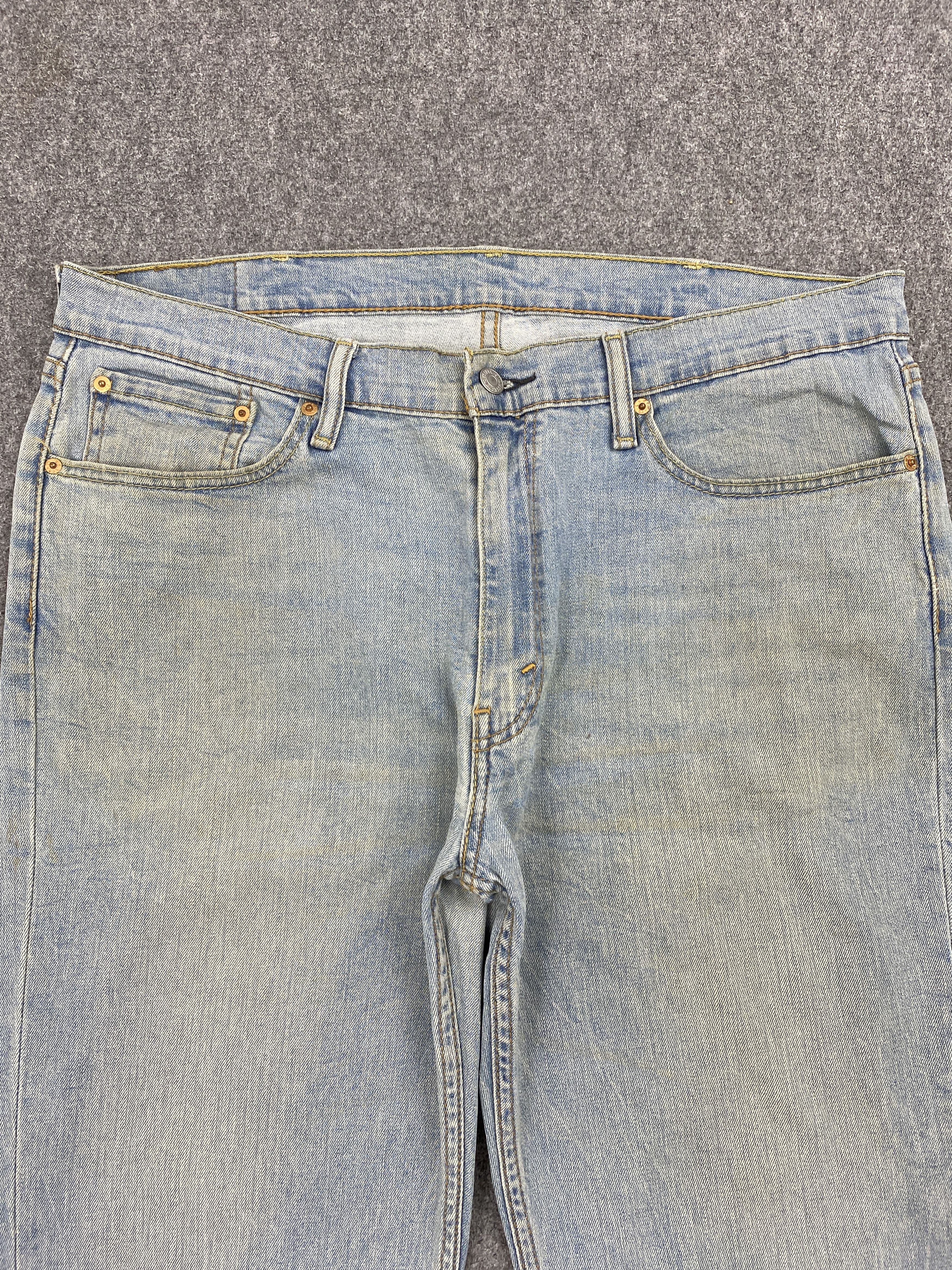 Levi's × Vintage Faded Blue Vintage Levis 514 Jeans Size US 37 - 2 Thumbnail