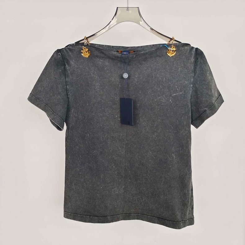 Louis Vuitton Louis Vuitton Mixed color straight neck chain short sleeve Size XS / US 0-2 / IT 36-38 - 1 Thumbnail