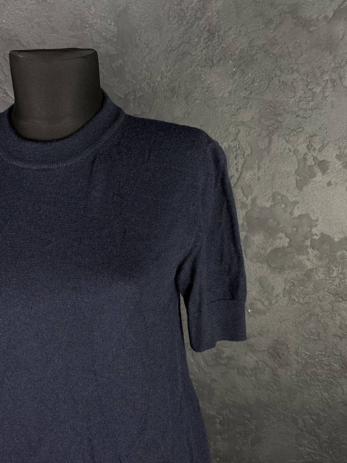 Gucci Gucci Wool Shirt Uniform Woman Navy Blue Blouse Size M / US 6-8 / IT 42-44 - 4 Thumbnail