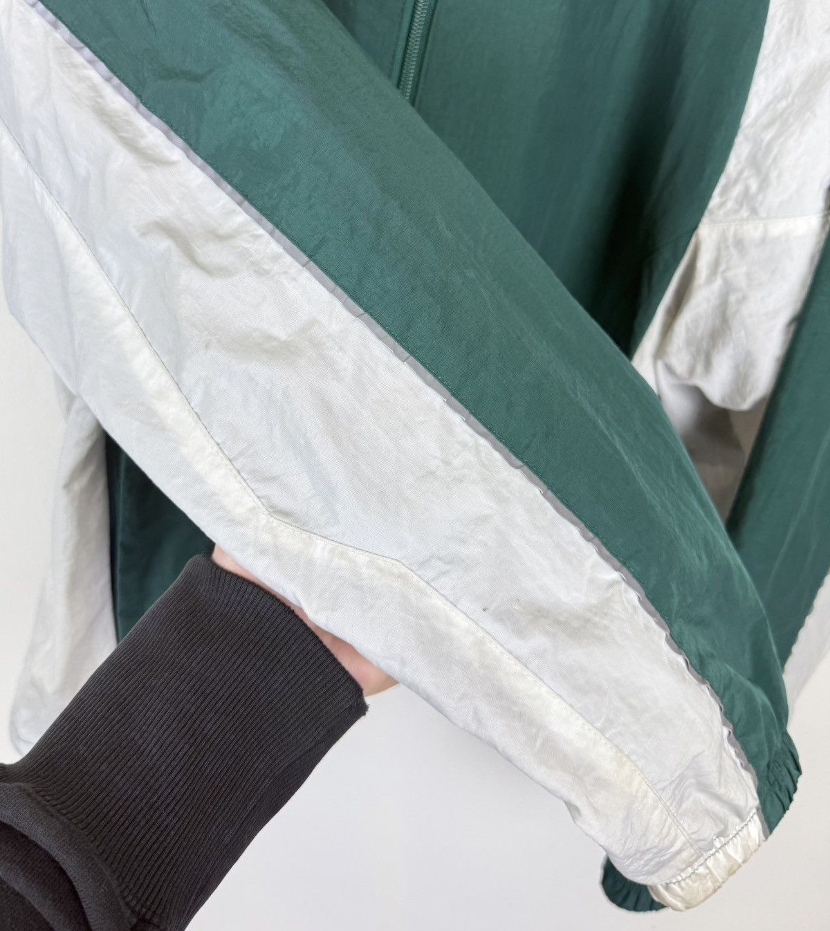 Corteiz Corteiz Spring Full Zip Nylon Jacket Green White Top Hooded Size US M / EU 48-50 / 2 - 10 Thumbnail