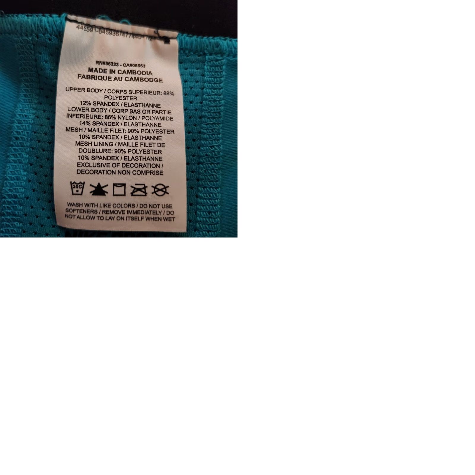 Nike Nike NBA Pro Hyperstrong Padded Compression Tights 3/4 Mens Medium Teal Size US 31 - 9 Thumbnail