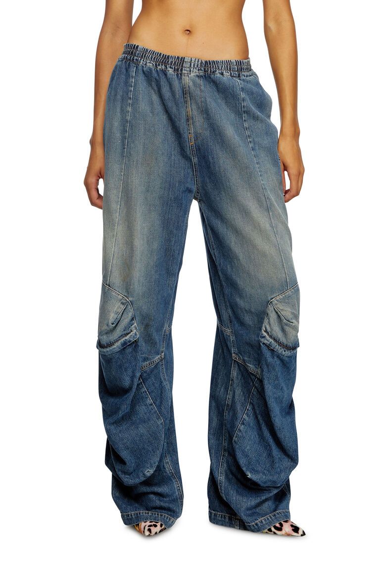 Diesel o1s22i1n1124 D-Para Denim Jeans in Blue Size 24" / US 00 / IT 34 - 1 Thumbnail
