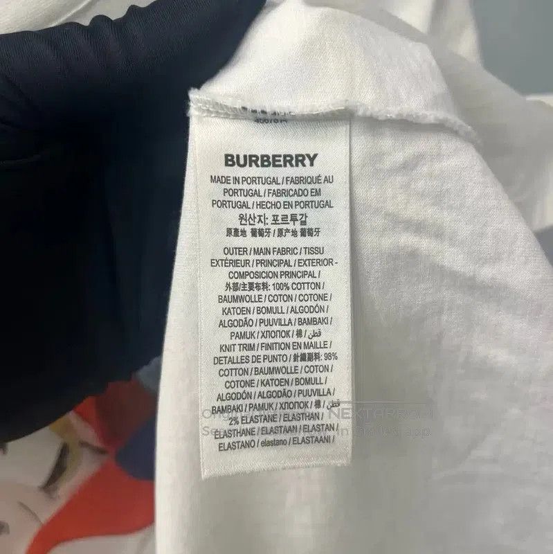 Burberry Burberry White Cotton Summer T-Shirt for Women. Size XXS / US 00 / IT 34 - 4 Thumbnail