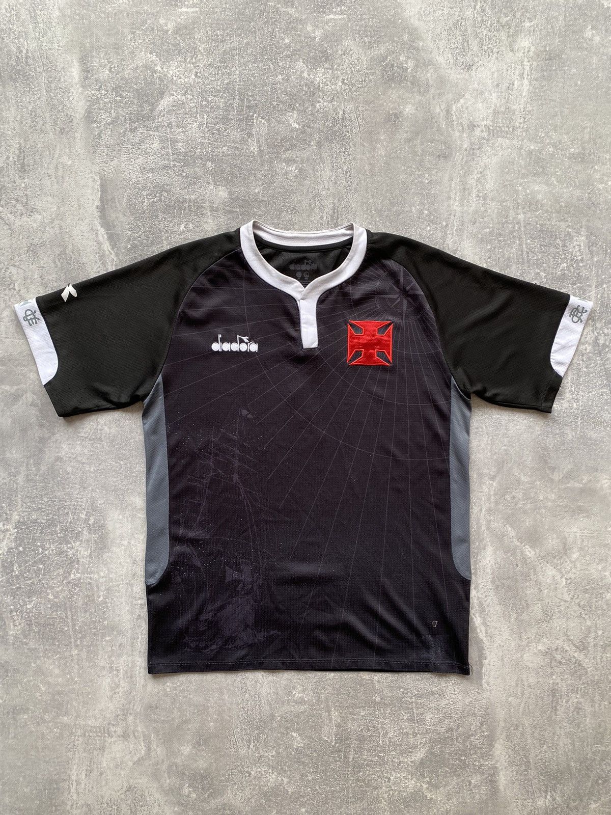 Vintage Diadora Vasco da Gama 120 years Soccer Football Jersey Size US L / EU 52-54 / 3 - 1 Thumbnail