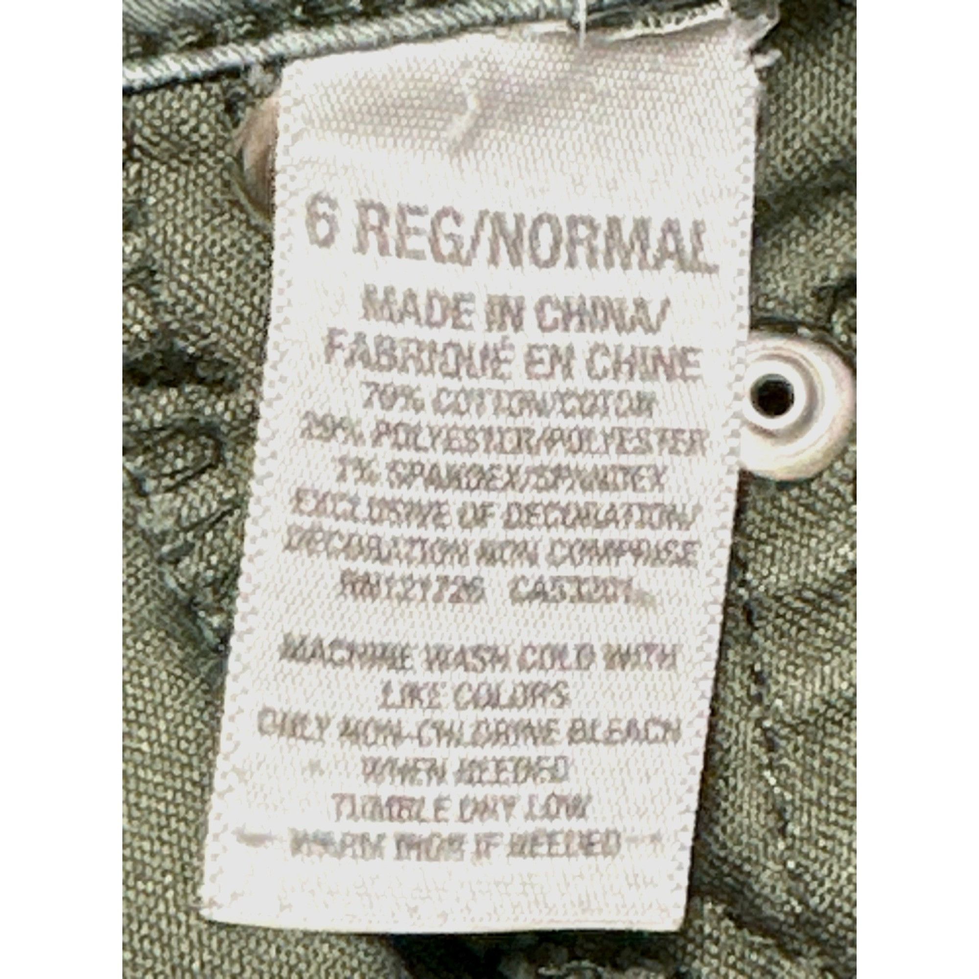 Aeropostale Aeropostale Designed in NYC High Waisted Jegging Green Stret Size 28" / US 6 / IT 42 - 10 Thumbnail
