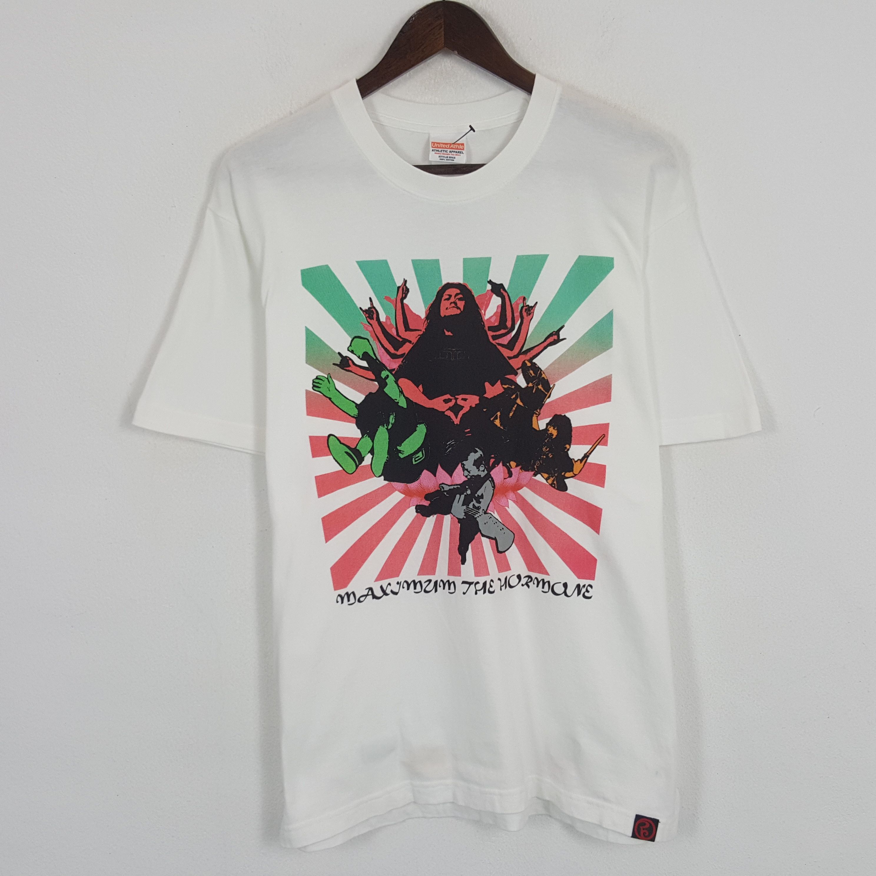 Band Tees × Japanese Brand × Vintage Vintage Maximum The Hormone Japanese Rock Band Tshirt Size US L / EU 52-54 / 3 - 1 Thumbnail