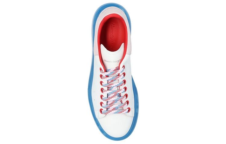 Alexander McQueen o1w1db10925 Oversized Transparent in White/Blue Size US 10 / IT 40 - 2 Thumbnail