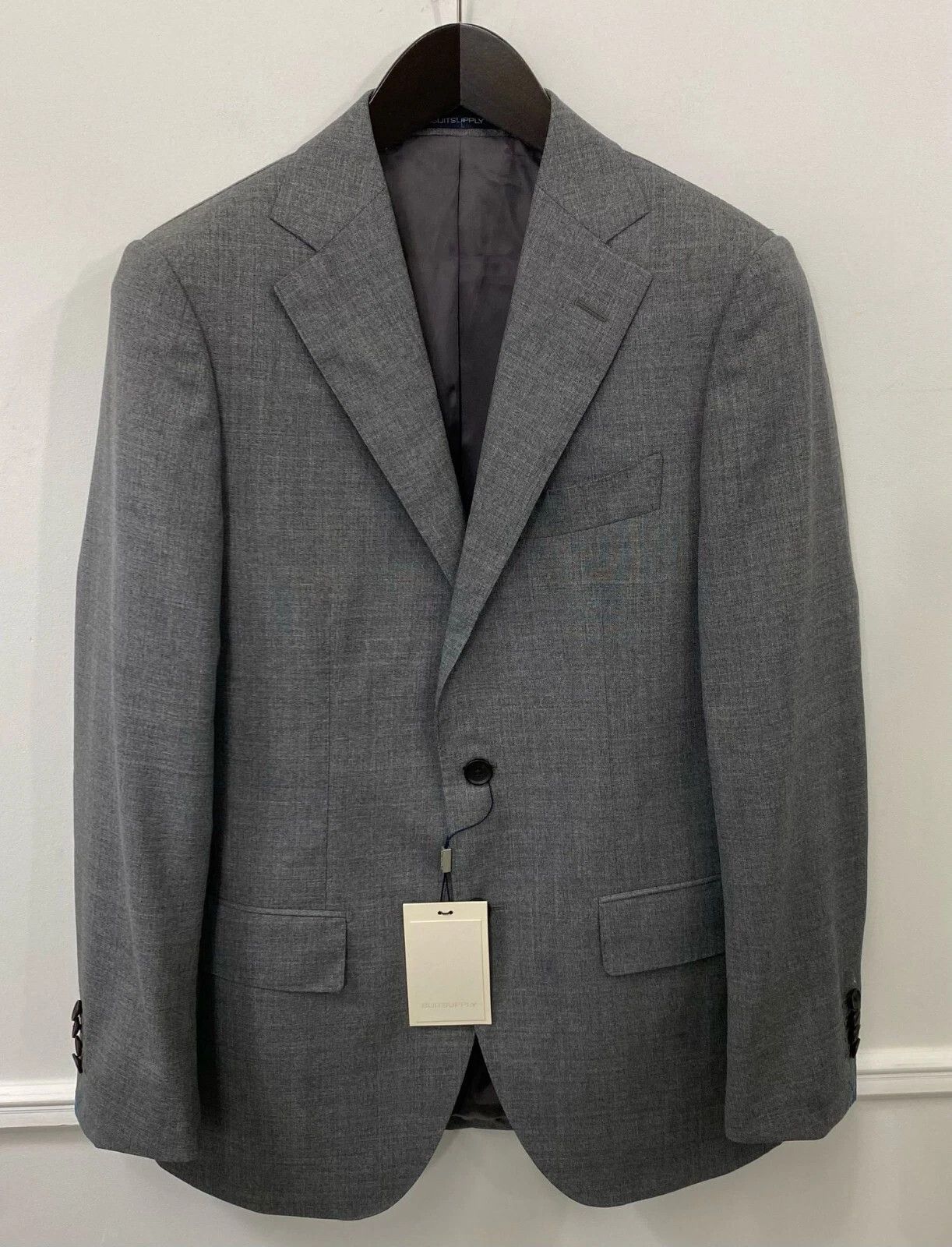 Men Suitsupply Blazer Lazio Single Breasted Pure Wool US42