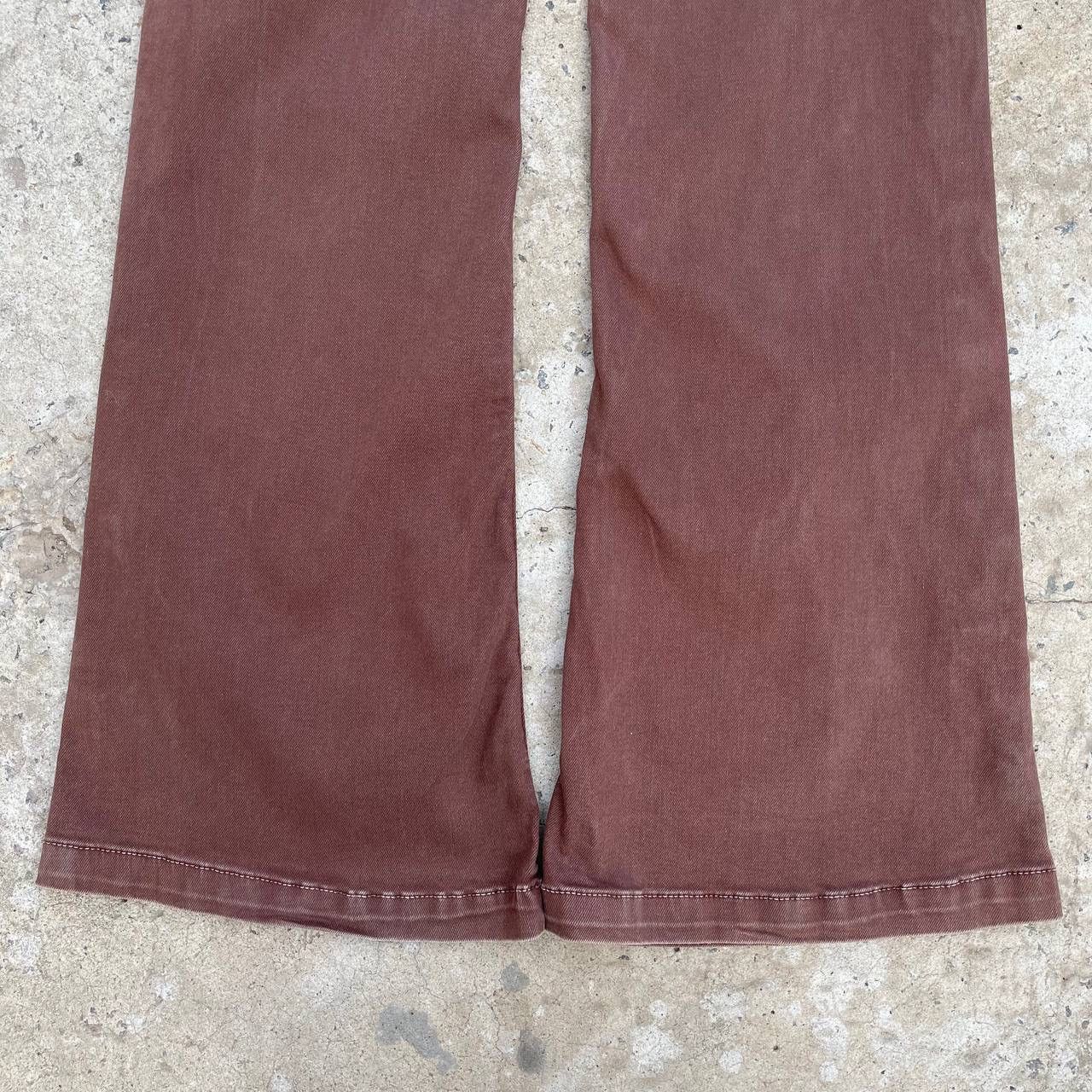 Bershka Vintage Japanese Style Bershka Women’s Flared Jeans Size 34 Size 24" / US 00 / IT 34 - 7 Thumbnail