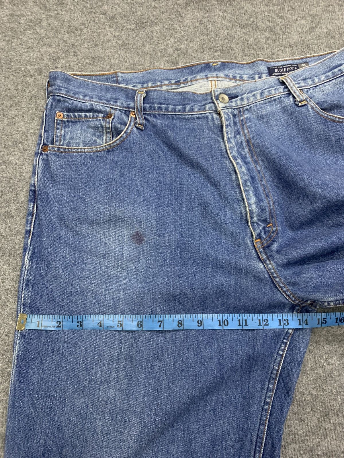 Bugle Boy BAGGY BUGLE BOY JEANS. Size US 37 - 4 Thumbnail