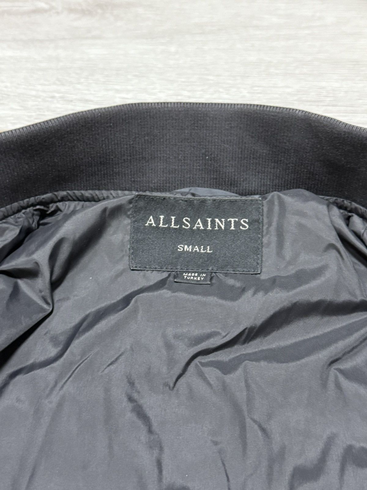 Allsaints Allsaints braddock bomber nylon jacket double zip Size US S / EU 44-46 / 1 - 8 Thumbnail