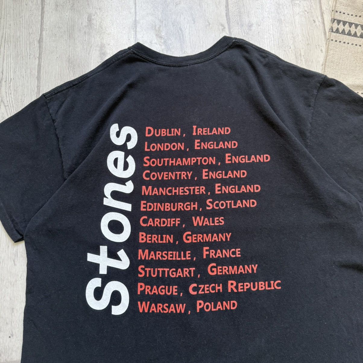 The Rolling Stones Vintage The Rolling stones Tour tee Y2K rock band Big logo Size US XL / EU 56 / 4 - 8 Thumbnail
