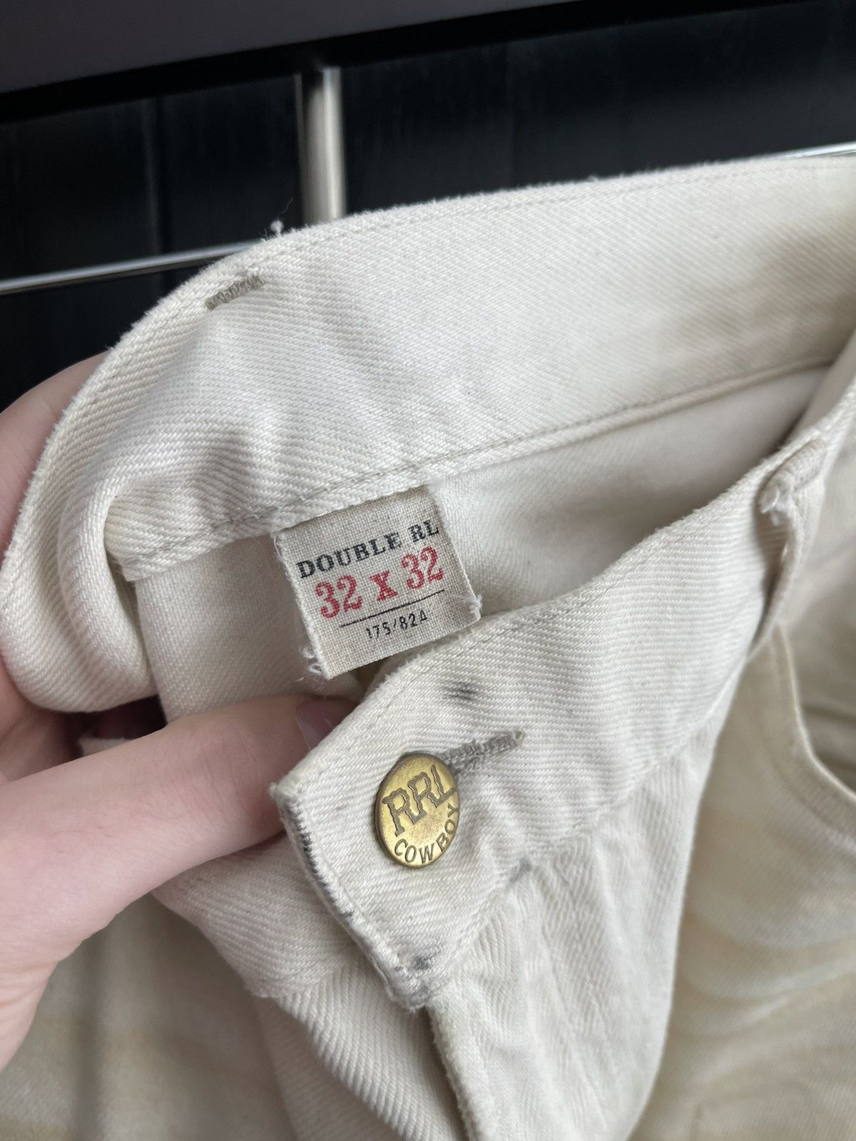 RRL Ralph Lauren RRL Repaired Jeans Size US 32 / EU 48 - 5 Thumbnail