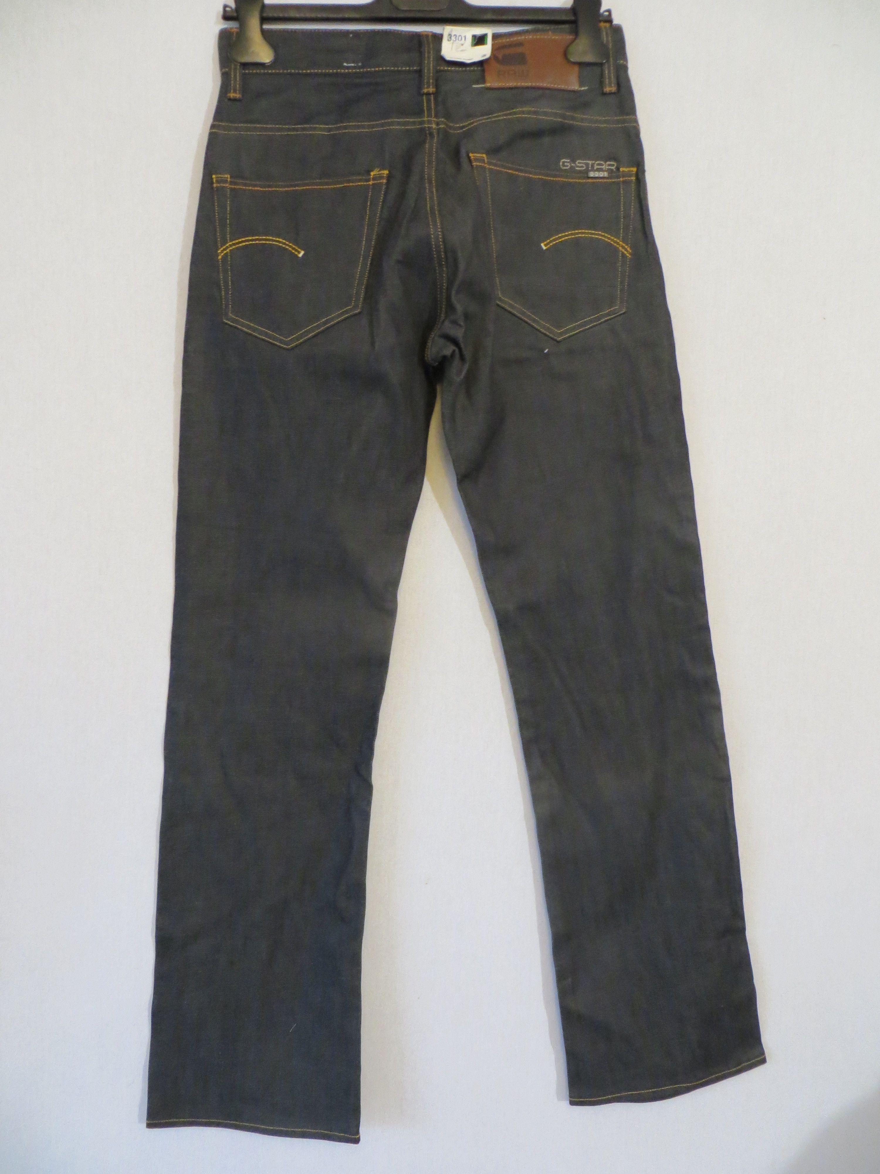 G-Star 3301 RAW DENIM JEANS LOOSE 28 X 32 Size US 28 / EU 44 - 4 Thumbnail