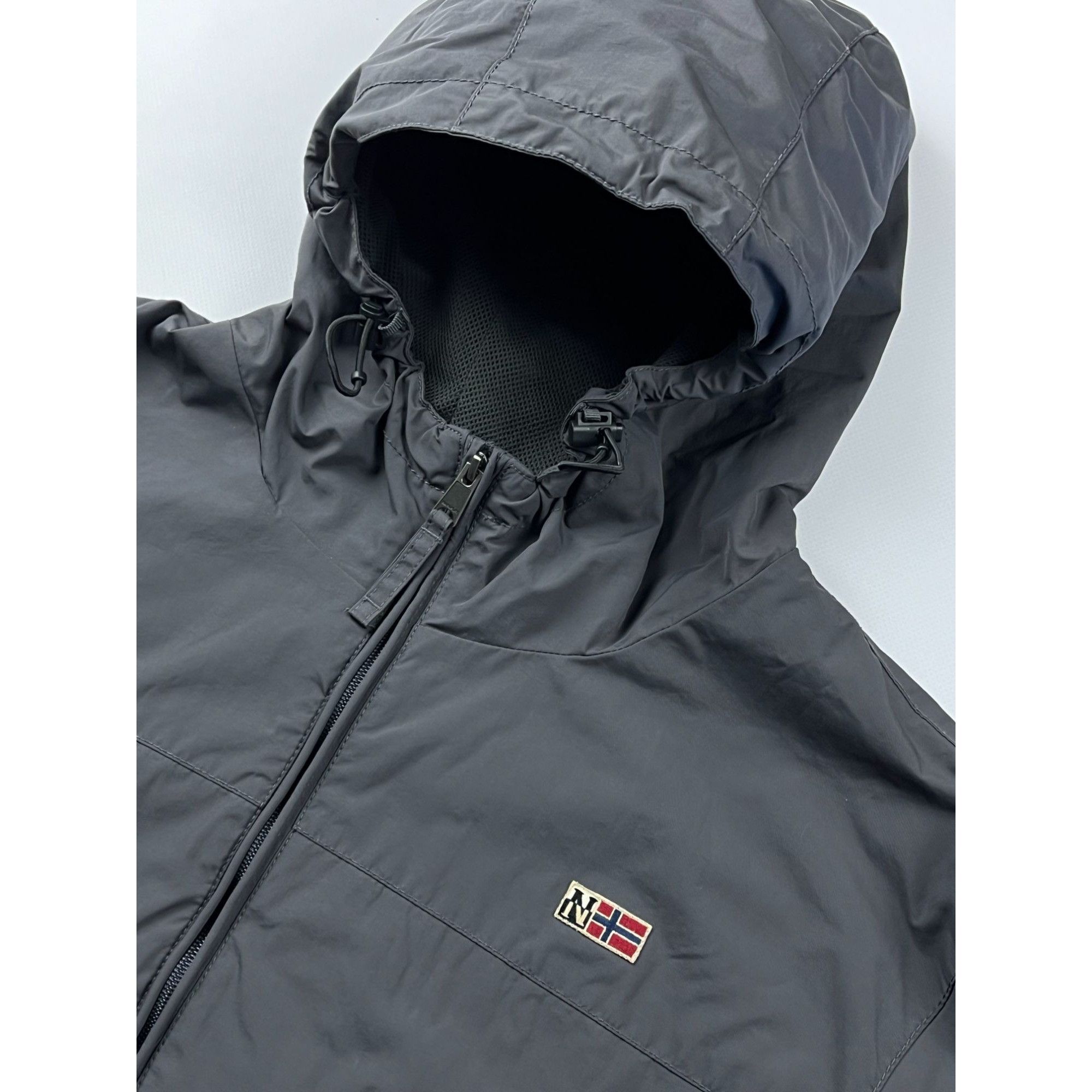 Napapijri Napapijri Hooded Windbreaker RainJacket Size US XL / EU 56 / 4 - 3 Thumbnail