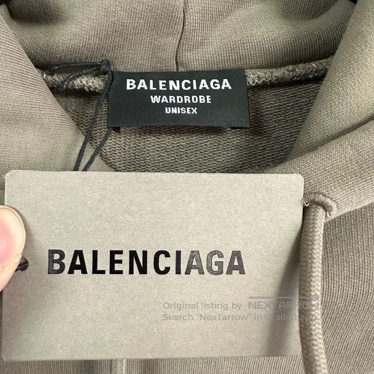 Balenciaga balenciaga new embroidered hoodie with logo. Size US M / EU 48-50 / 2 - 3 Thumbnail
