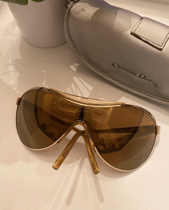 Dior Christian Dior Sunglasses Rodeo Drive Shield Mask Vintage Size ONE SIZE - 1 Thumbnail