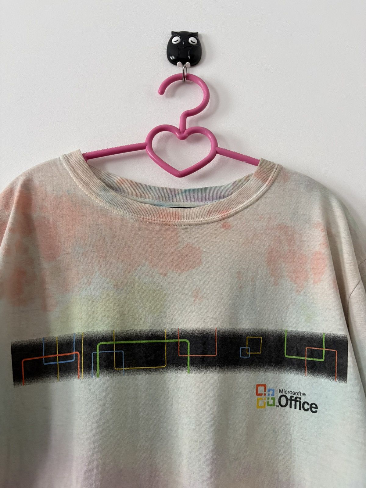 Microsoft Rare Vintage MICROSOFT OFFICE Promo Tie Dye Tee Size US M / EU 48-50 / 2 - 2 Thumbnail