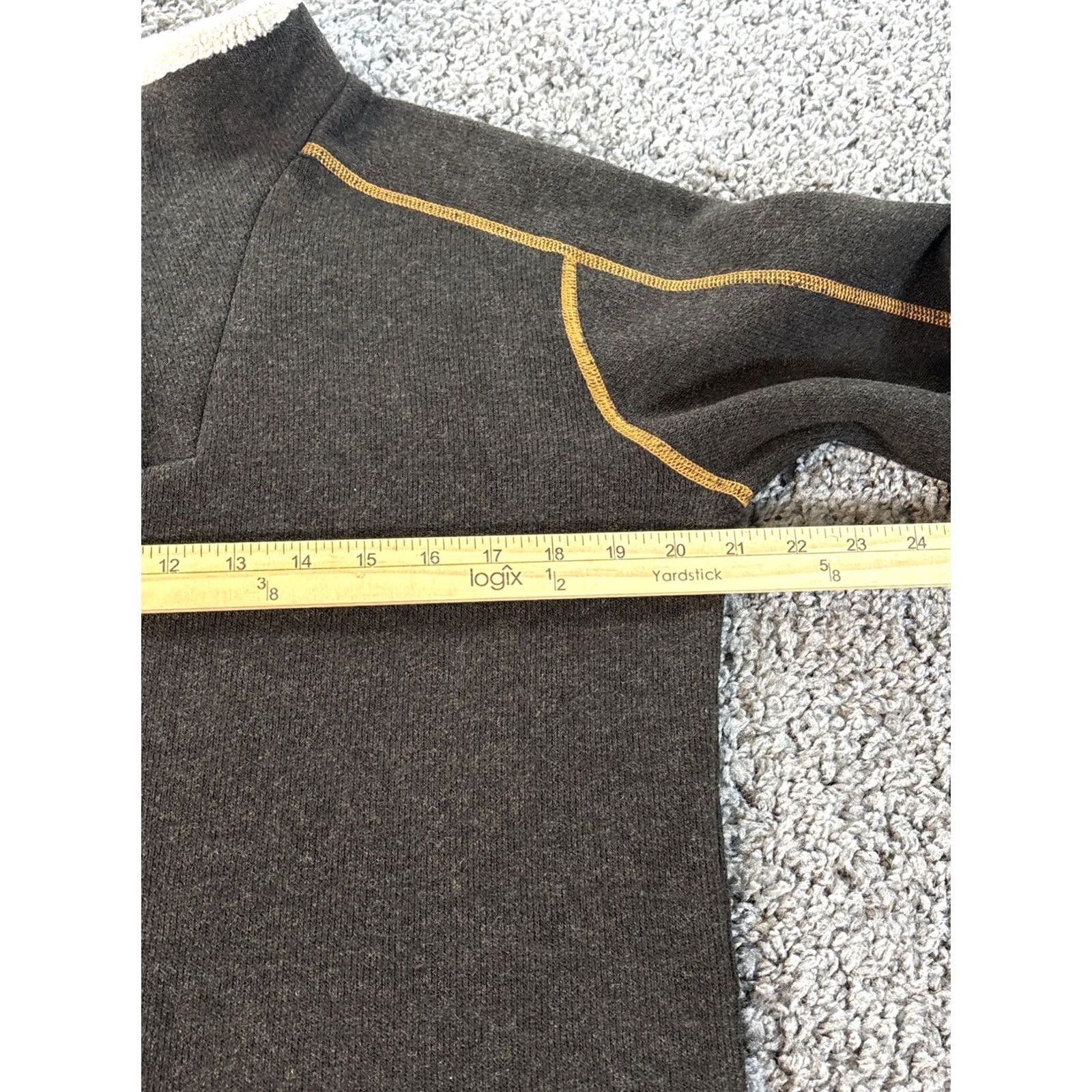 Vintage KUHL Pullover Sweater M Brown Fleece Zip Mock Neck Logo Zipper Outdoor Hiking Mens Regular Fit Size US M / EU 48-50 / 2 - 3 Thumbnail