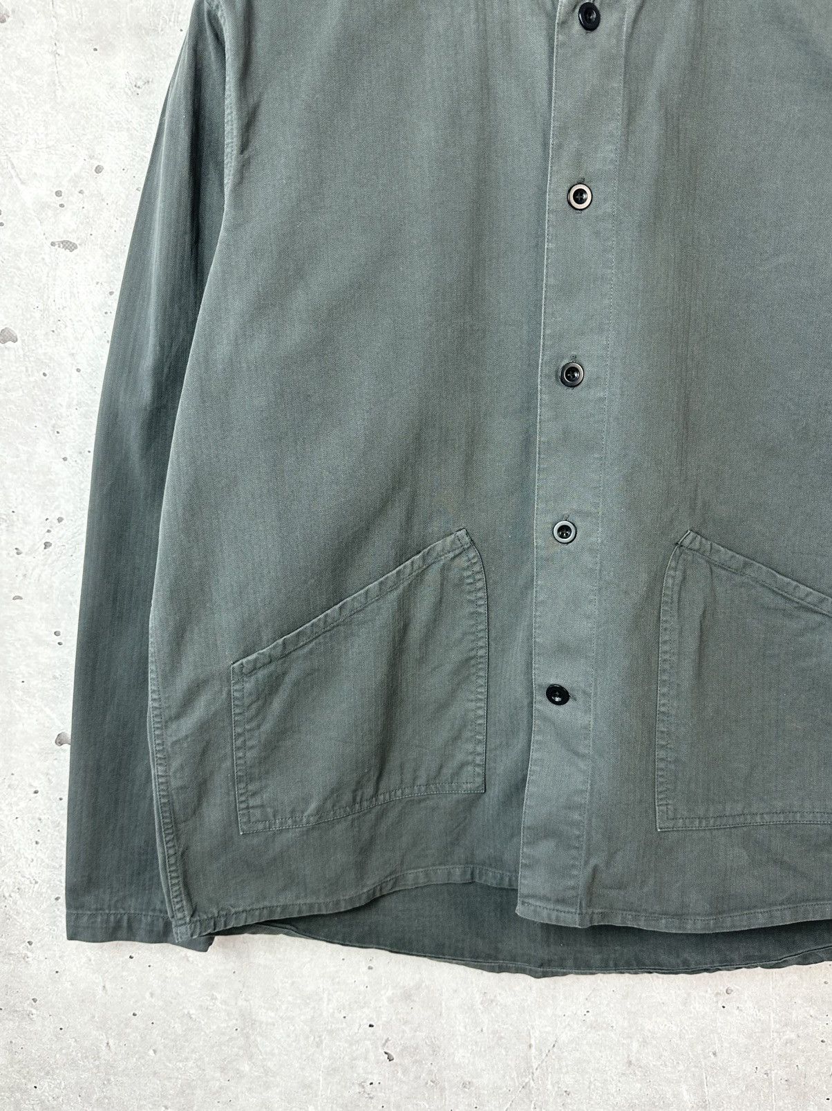 Other Form&Thread Stripped Grey Cotton Long Sleeve Bomber Jacket Size US L / EU 52-54 / 3 - 4 Thumbnail