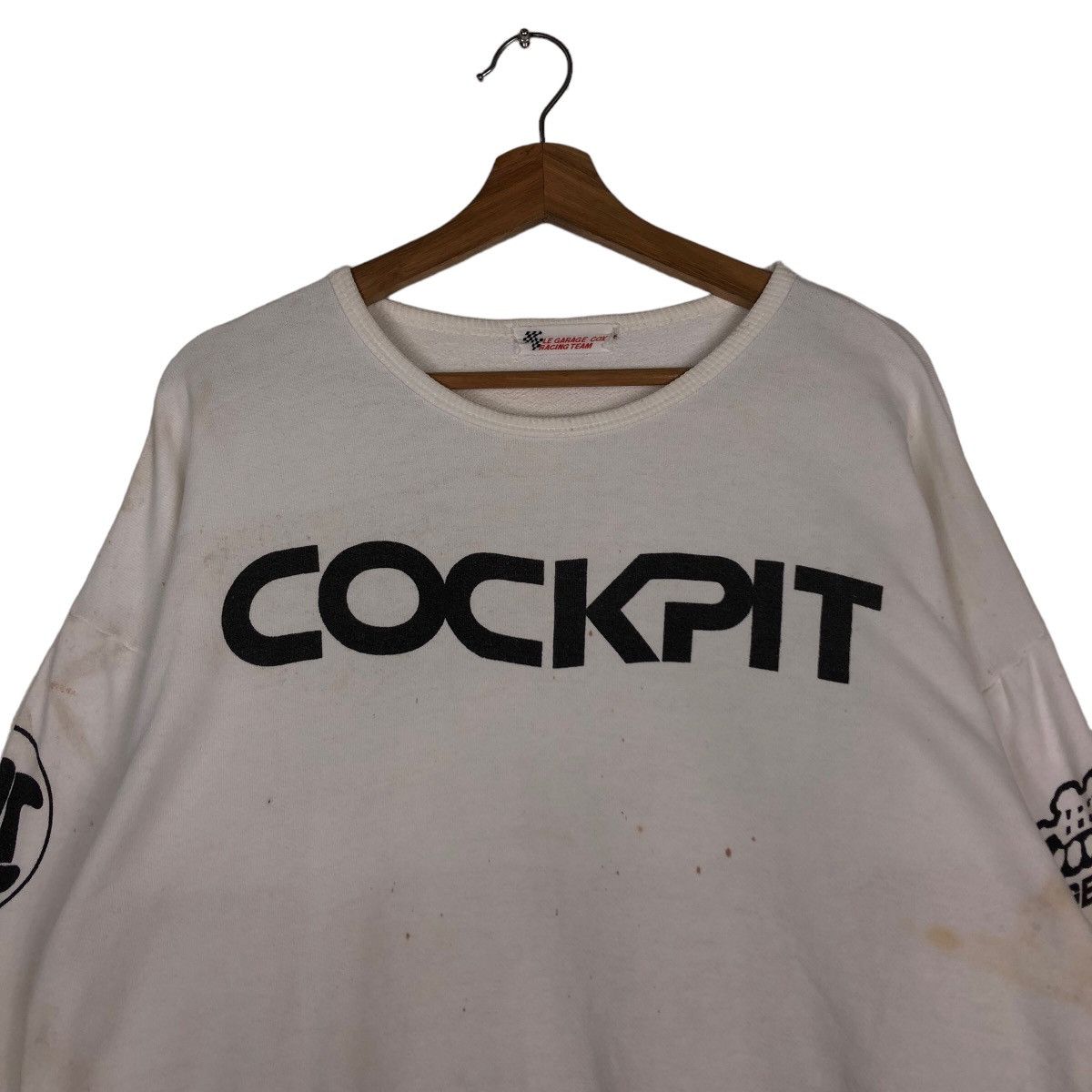 Japanese Brand Vintage Sweatshirt Racing Team Bridgestone Cockpit Big Logo Size US M / EU 48-50 / 2 - 4 Thumbnail