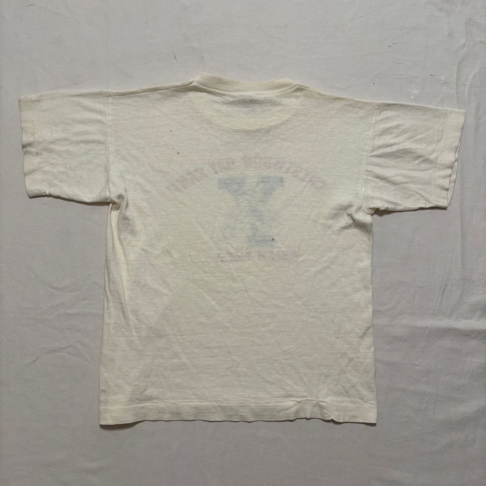 Champion VTG 60's Champion Running Man Water Print T-Shirt White S Size US S / EU 44-46 / 1 - 4 Thumbnail