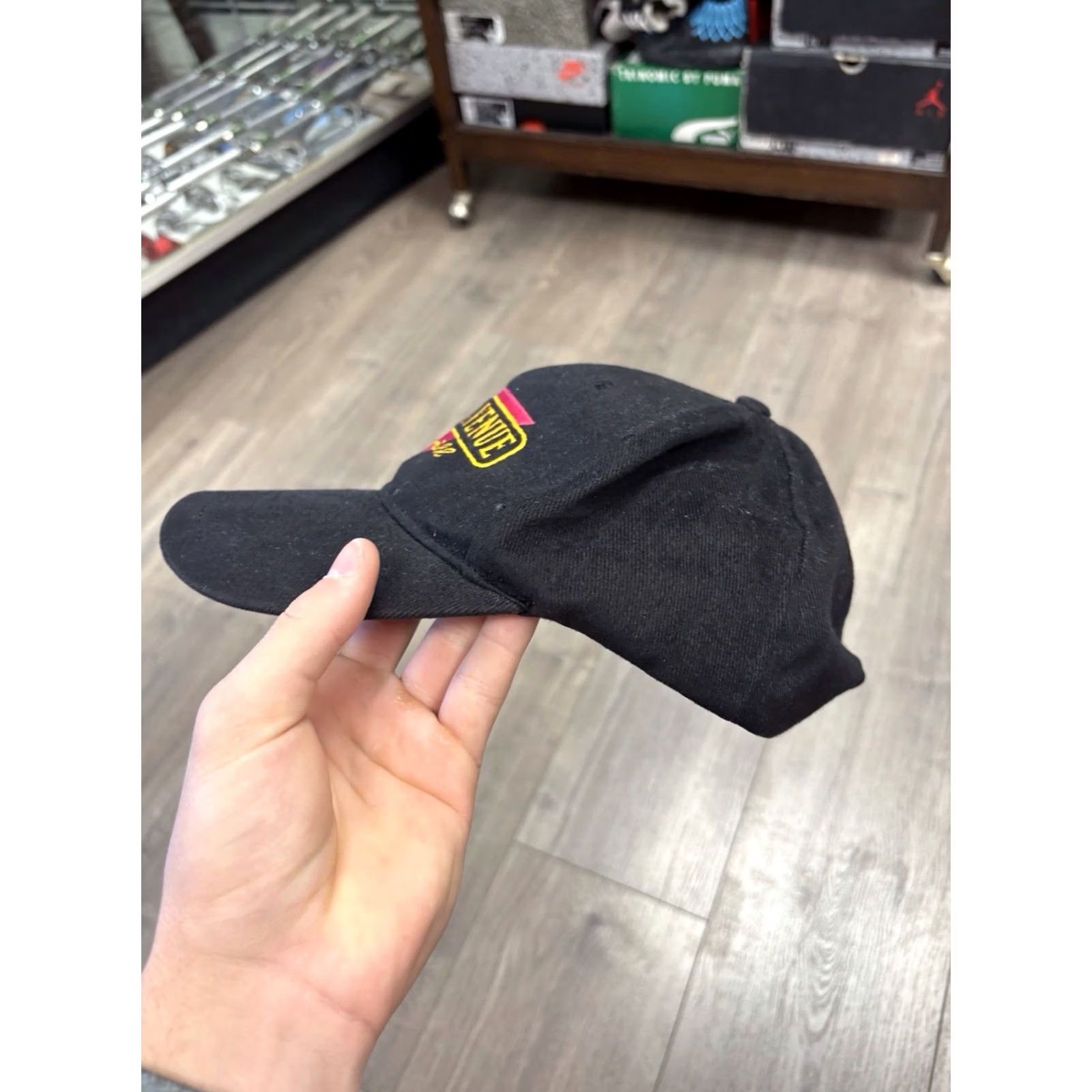 Avenue VINTAGE Eden Avenue Grill Hat Cap Black Cotton Deluxe Caps Food Baseball Cap Unisex Adults Size ONE SIZE - 7 Thumbnail