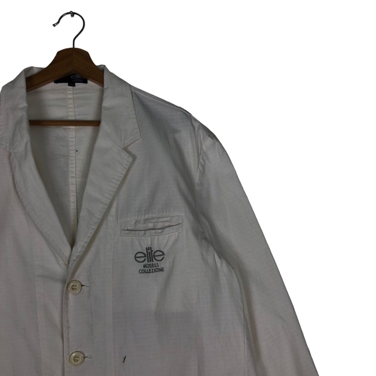 Japanese Brand 🔥Vintage Chore Jacket Elite Models Collezione Issey Miyake Size US L / EU 52-54 / 3 - 6 Thumbnail