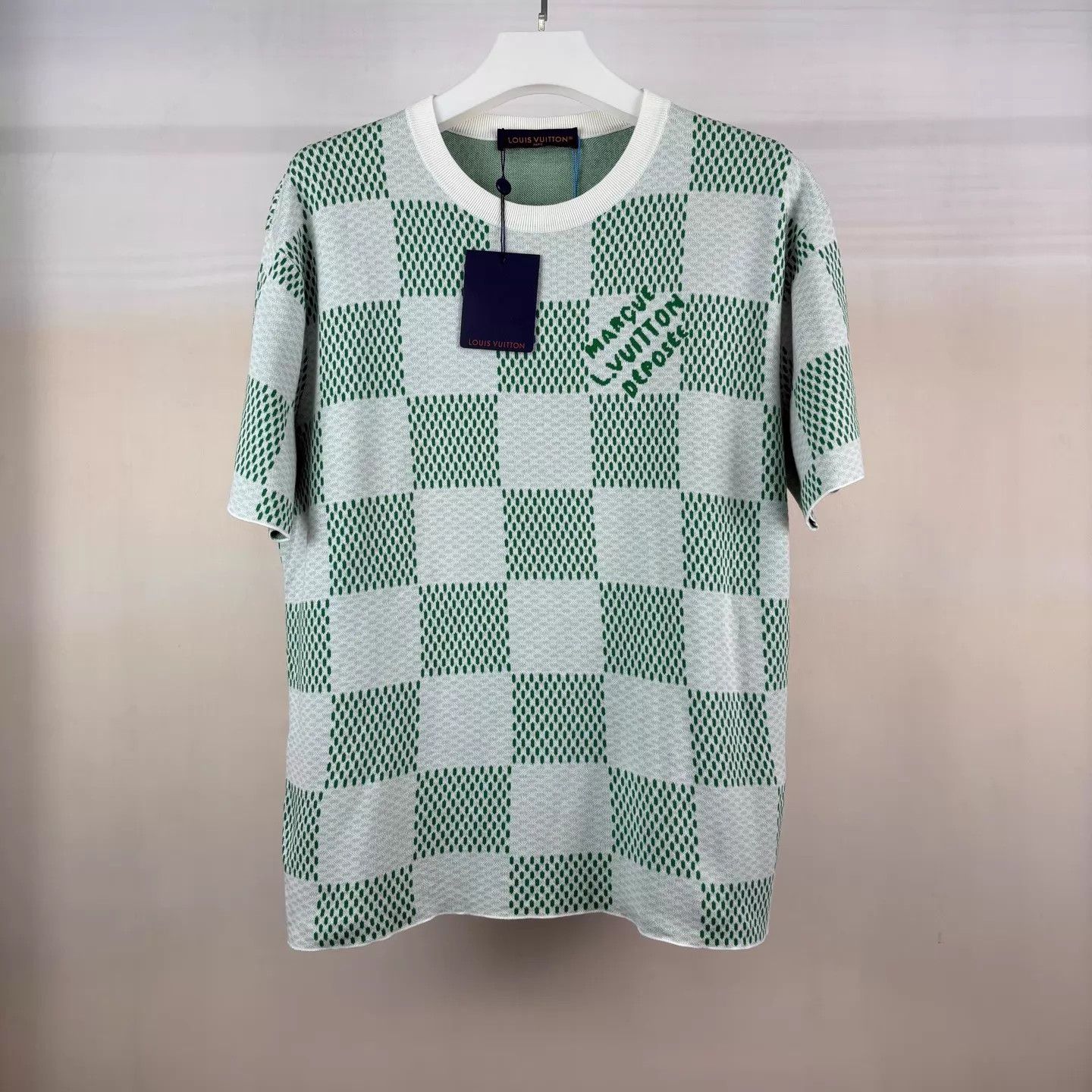 Louis Vuitton LV Damier Short Sleeve T-shirt L Unworn Size US L / EU 52-54 / 3 - 1 Thumbnail
