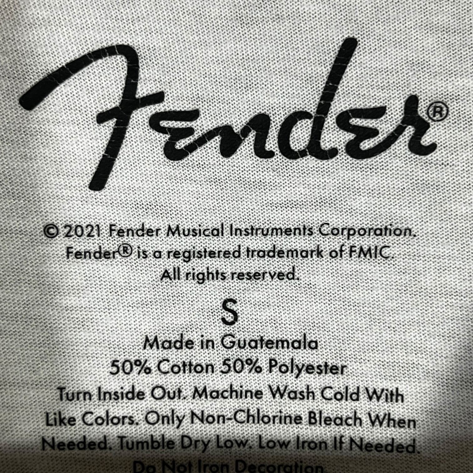 Fender Women's Fender Guitar Zebra Pick Retro T-Shirt - Size Small Size S / US 4 / IT 40 - 5 Thumbnail