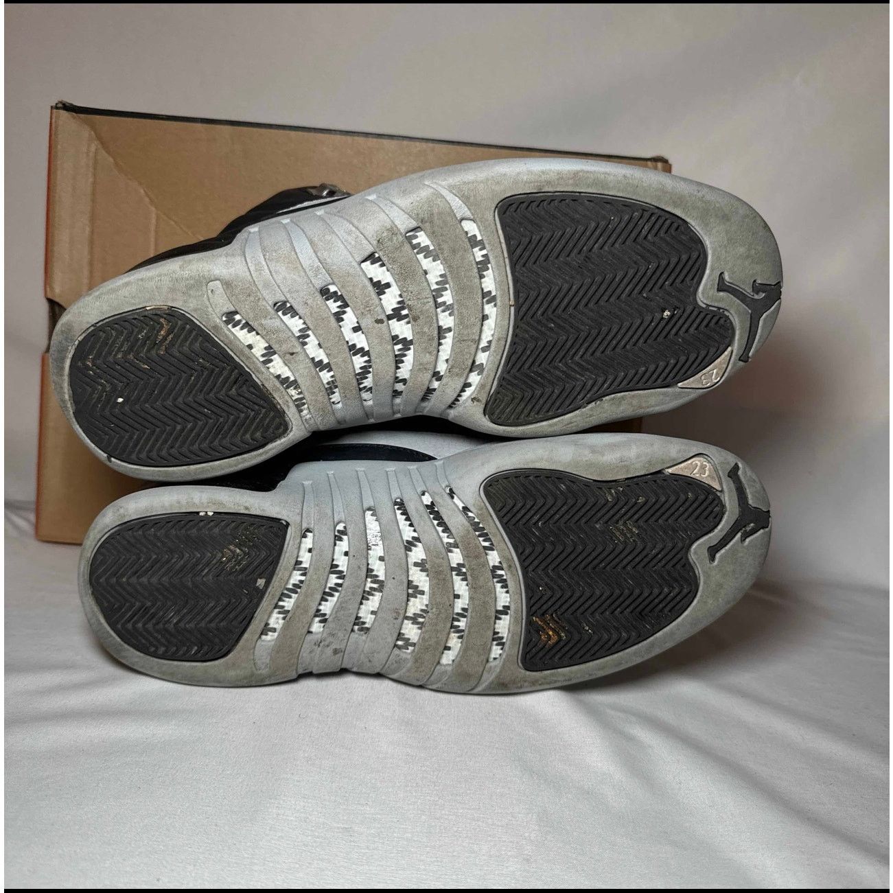 Jordan Brand × Nike Size 9.5 - Nike Air Jordan 12 Retro Barons Men's Shoes Size US 9.5 / EU 42-43 - 6 Thumbnail