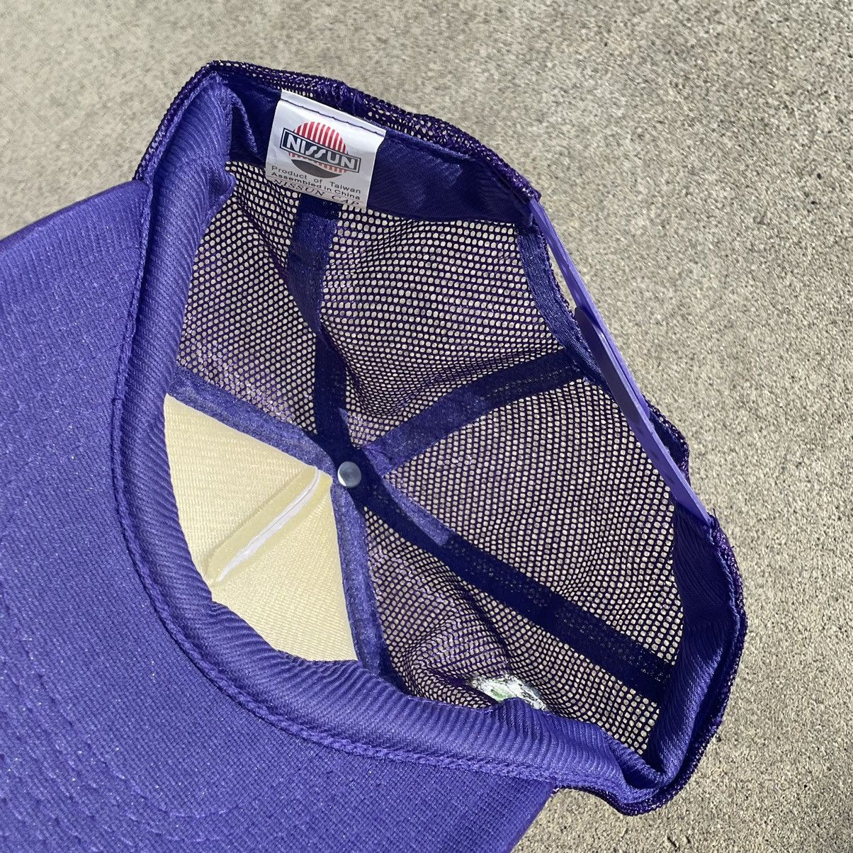 Travis Scott Rare Travis Scott Astrofest 2021 Purple Trucker Hat Size ONE SIZE - 10 Thumbnail