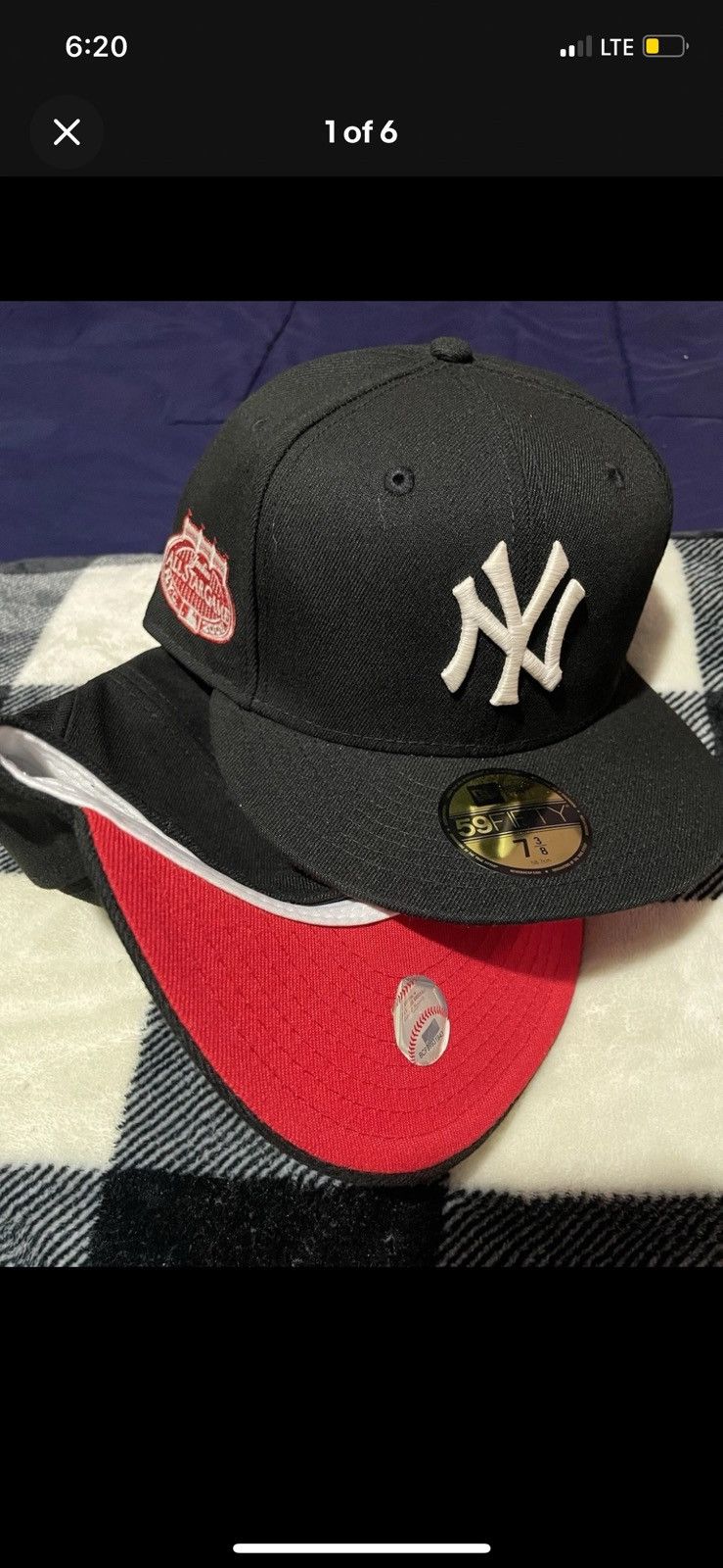 New Era New York Yankees Fitteds 7 1/2 Size ONE SIZE - 4 Thumbnail