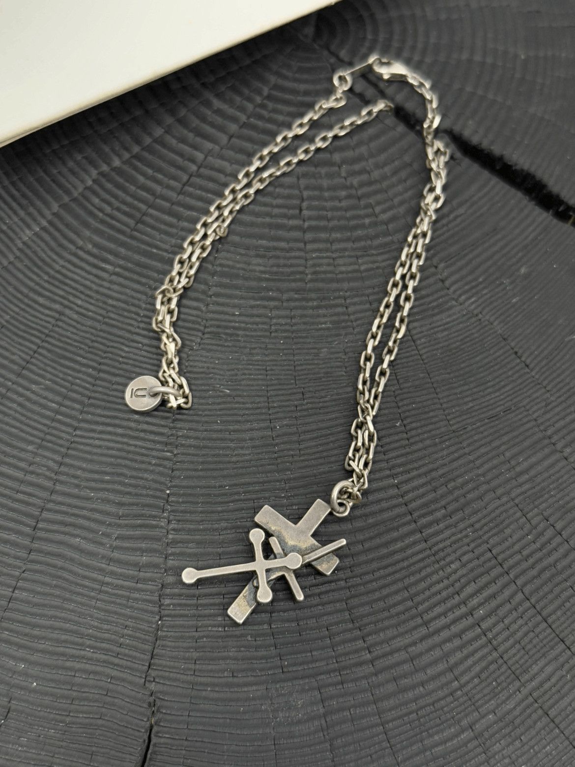 Undercover Undercover 02AW Multi Cross 925 Silver Necklace | Grailed
