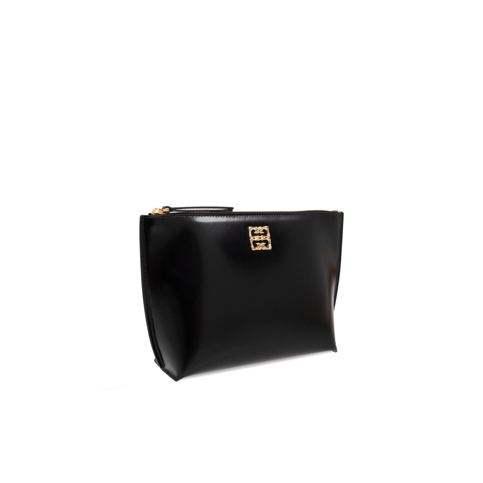 Givenchy GIVENCHY Liquid Silver Shiny Leather Clutch Bag New And Auth Size ONE SIZE - 3 Thumbnail