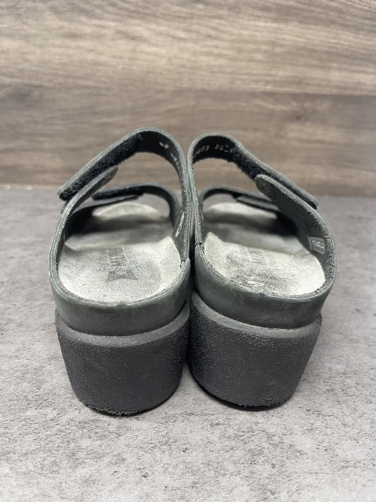 Mephisto Mephisto Sandals Womens Size 6 (36) Black Leather Size US 6 / IT 36 - 7 Thumbnail