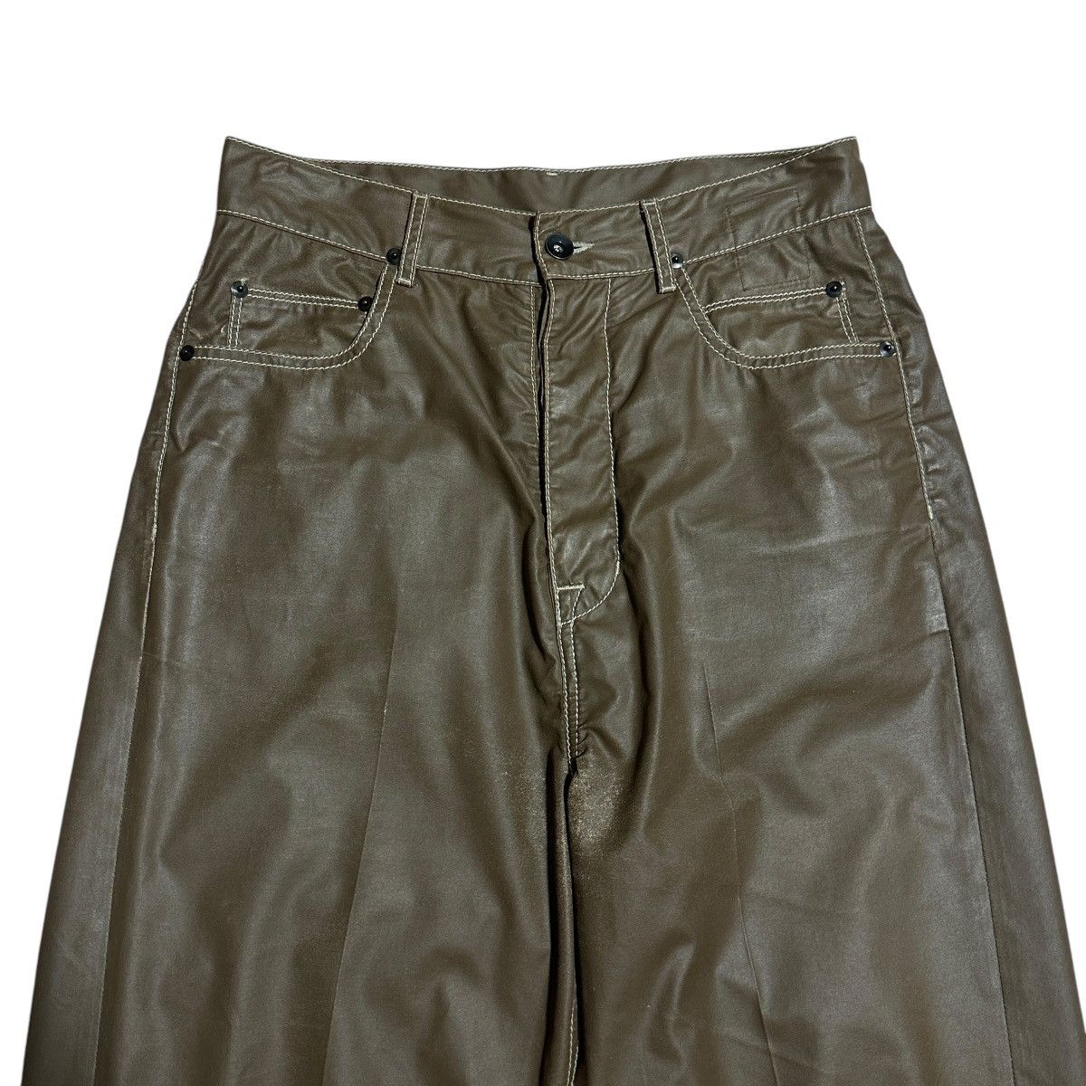 Rick Owens × Rick Owens Drkshdw Rick Owens DRKSHDW Dustulator Cut Caramel Pants Size US 31 - 2 Thumbnail