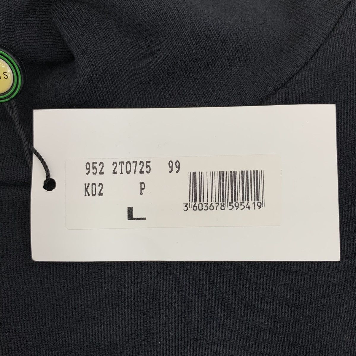 Kenzo Kenzo Black Drawstring Long Sleeve Sweatshirt K26WX Size L / US 10 / IT 46 - 7 Thumbnail