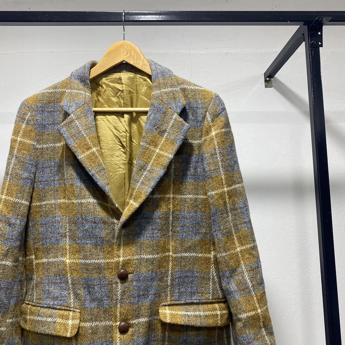 Designer × Harris Tweed Harris Tweed Tartan Wool Blazer Plaid 90s Vivienne Westwood Size US S / EU 44-46 / 1 - 2 Thumbnail